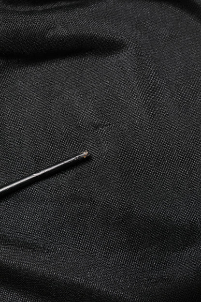 Dolce & Gabbana Black Logo Knitted Crewneck Pullover Sweater