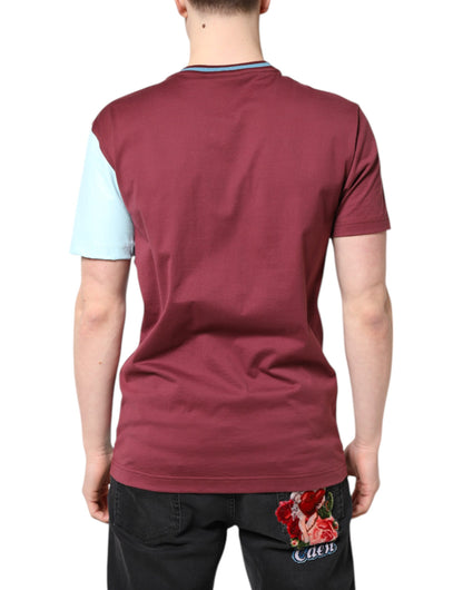 Dolce &amp; Gabbana – Kurzärmliges T-Shirt mit mehrfarbigem Logodruck