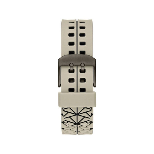 Guess – Beigefarbene Synthetikuhr