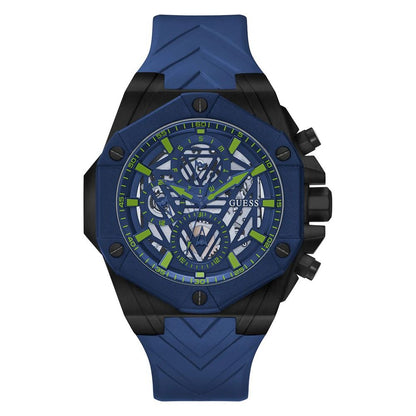 Guess Blue Synthetik-Sportuhr