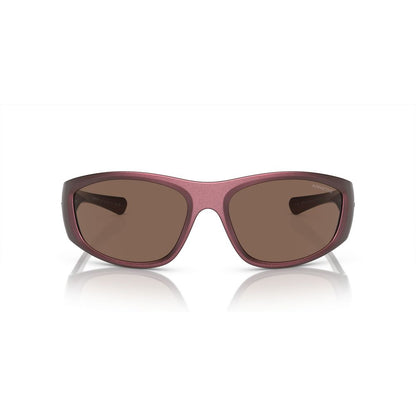 Arnette Sonnenbrille aus rotem Harz