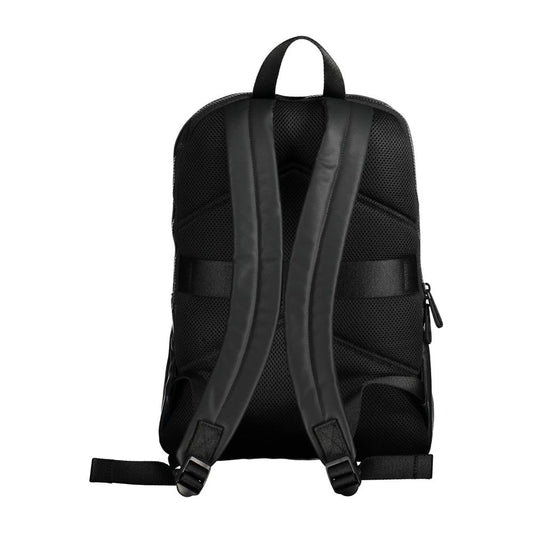 Calvin Klein Schwarzer Polyester Herren Rucksack