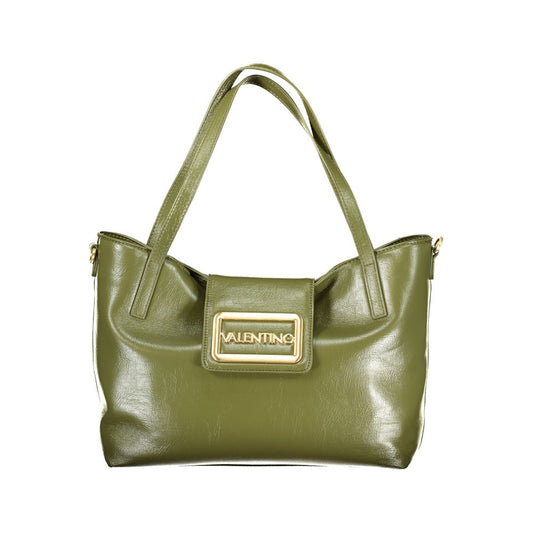 Mario Valentino Grüne Polyethylen Damenhandtasche