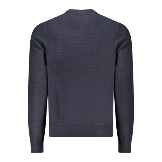 Hugo Boss Blauer Baumwollpullover für Herren