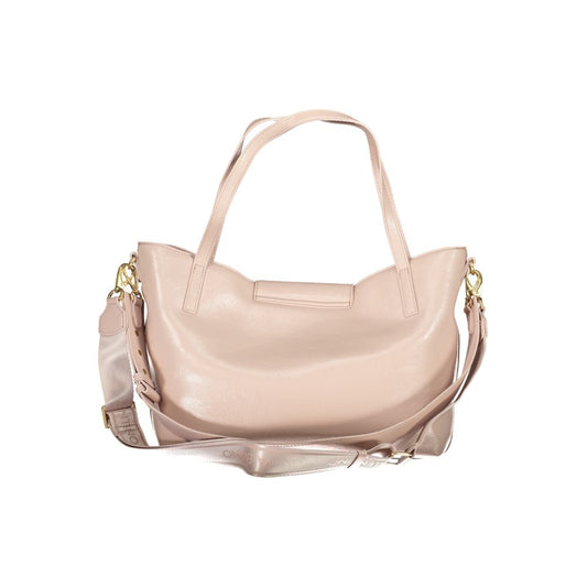 Mario Valentino Pink Polyethylen Damen Handtasche