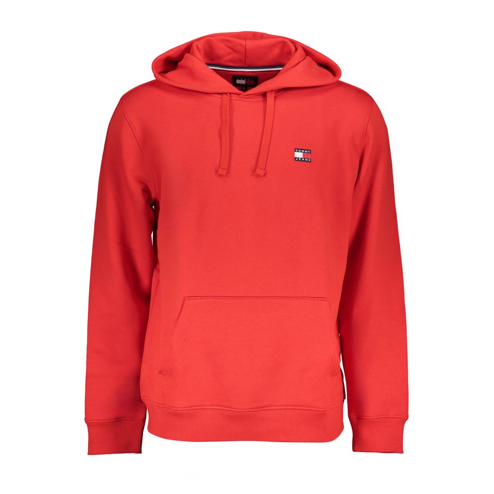 Tommy Hilfiger – Roter Baumwollpullover für Herren
