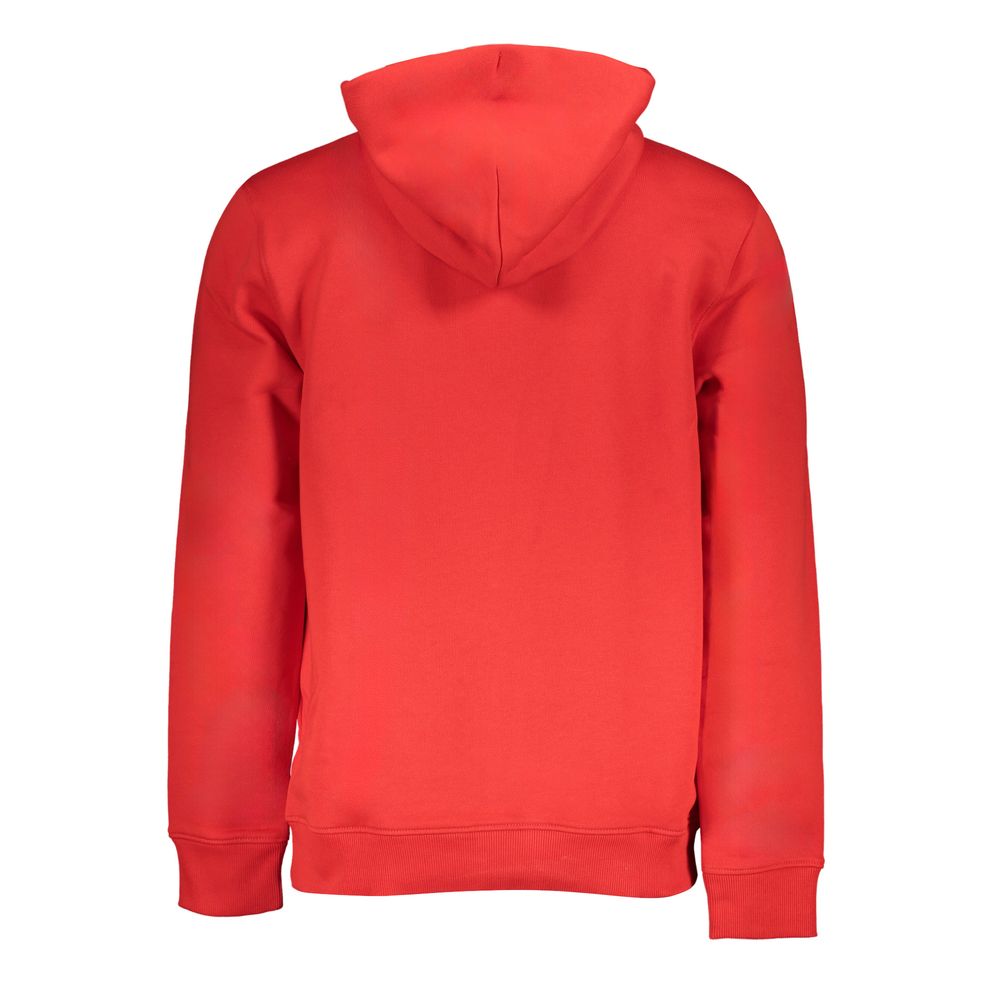 Tommy Hilfiger – Roter Baumwollpullover für Herren