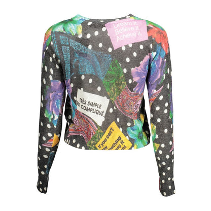 Desigual Schwarzer Acryl-Damenpullover