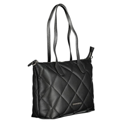 Mario Valentino Schwarze Polyethylen-Handtasche