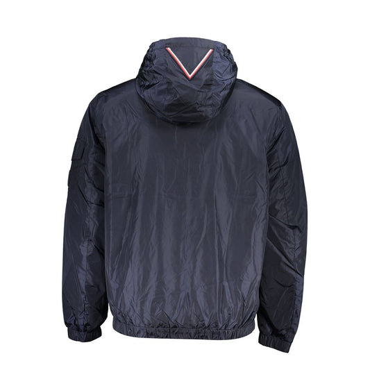 Tommy Hilfiger – Blaue Nylonjacke für Herren