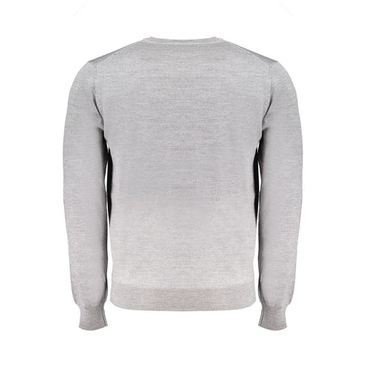 Harmont & Blaine Gray Wool Sweater