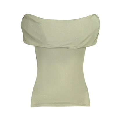 Guess Jeans Grünes Modal Damen T-Shirt