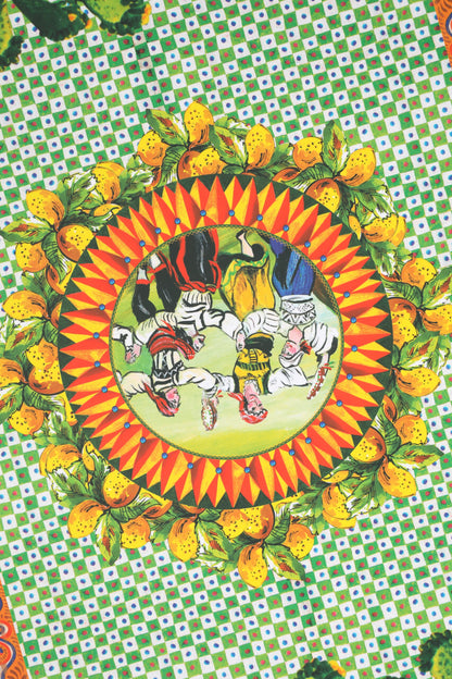 Dolce &amp; Gabbana Rotes Kleid Keramik Porzellan Modebox Leder Sicily Dolls