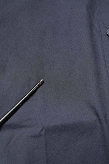 قميص رسمي قطني أزرق داكن ذهبي من دولتشي آند غابانا