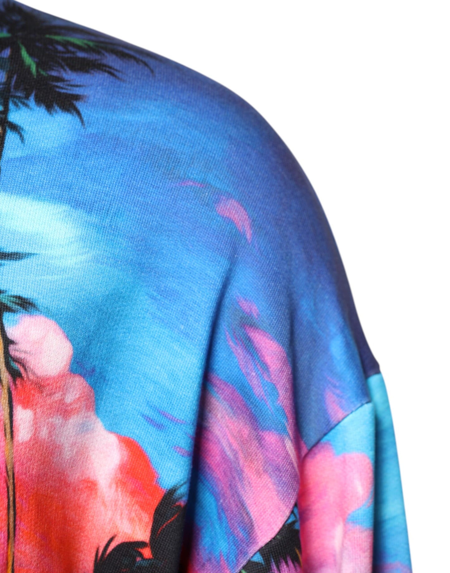 سويت شيرت بغطاء رأس وطبعة متعددة الألوان من دولتشي آند غابانا