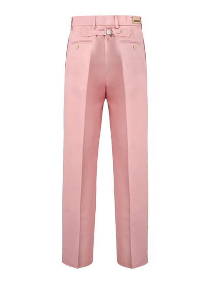 Gucci Hellrosa Baumwollhose