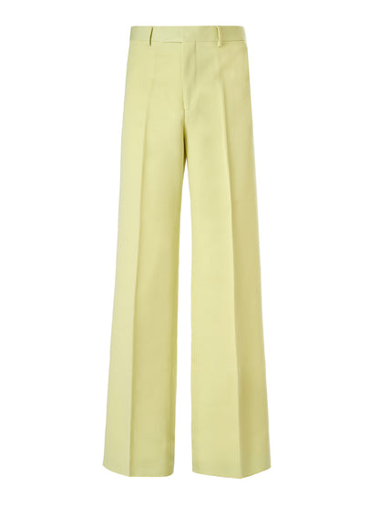 Gucci Limettengelbe Polyesterhose