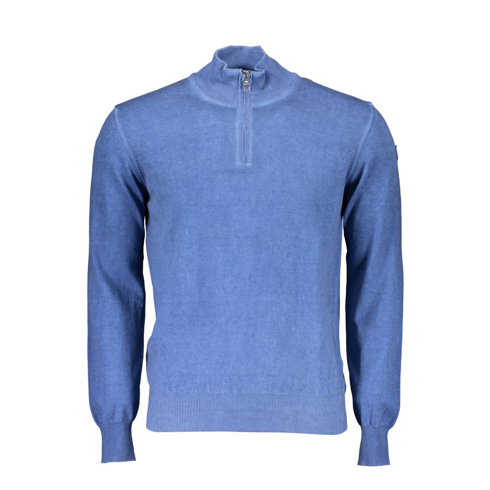 North Sails Herrenpullover aus blauer Baumwolle