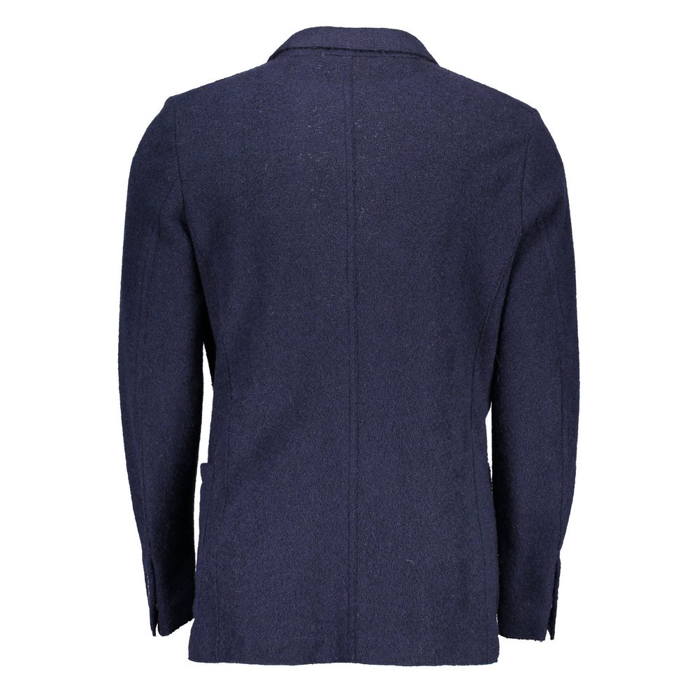 Gant Blaue Wolljacke für Herren