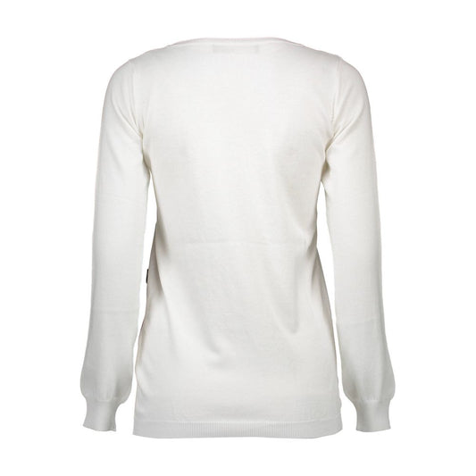 Love Moschino White Other Fibres Women Sweater