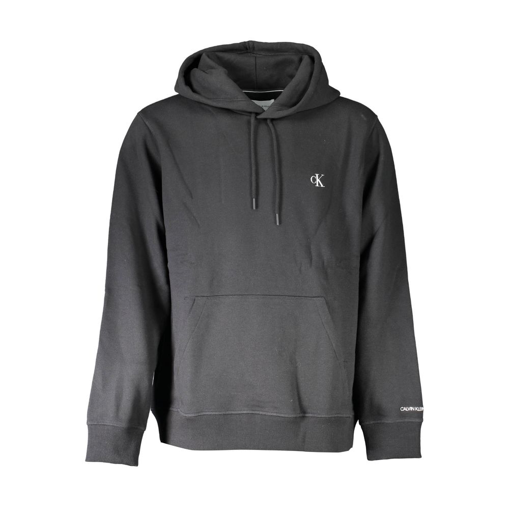 Calvin Klein Herrenpullover aus schwarzer Baumwolle