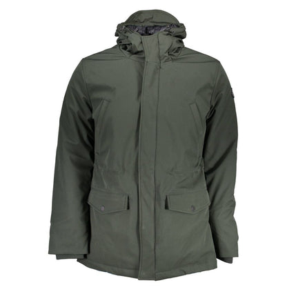 US POLO ASSN. Grüne Polyester-Herrenjacke