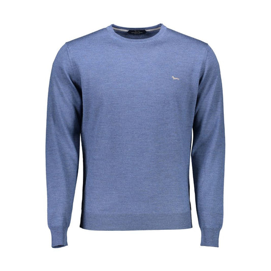 Harmont &amp; Blaine Blauer Wollpullover für Herren