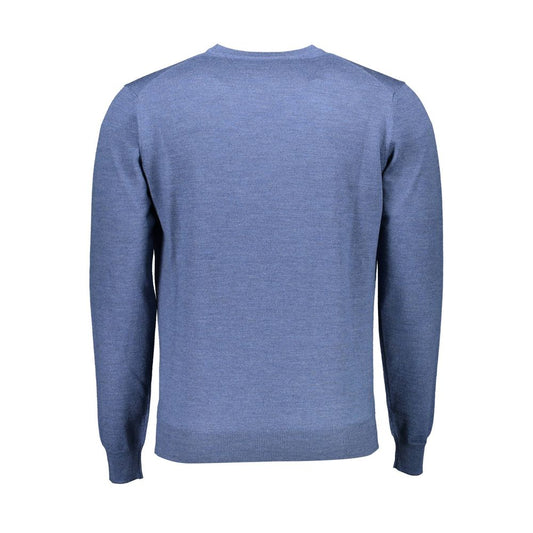 Harmont &amp; Blaine Blauer Wollpullover für Herren