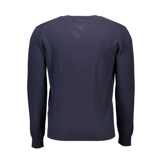 Harmont &amp; Blaine Blauer Wollpullover für Herren