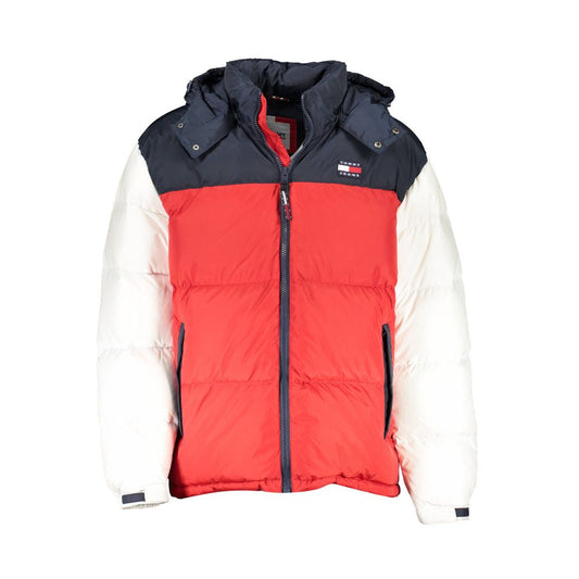 Tommy Hilfiger – Blaue Polyester-Herrenjacke