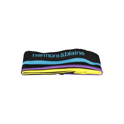 Harmont &amp; Blaine Schwarzer Wollschal für Herren