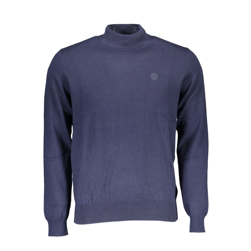 North Sails Herrenpullover aus blauer Baumwolle