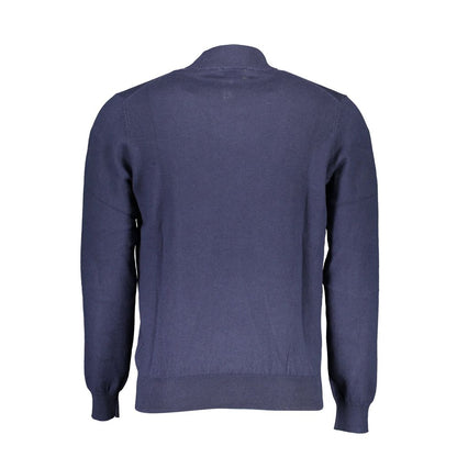 North Sails Herrenpullover aus blauer Baumwolle