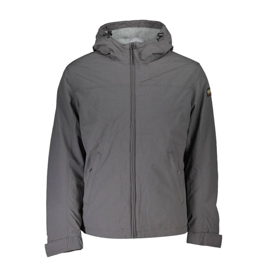 Napapijri Gray Polyamide Men Jacket