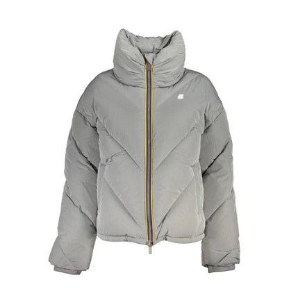 K-WAY Elegante graue Langarmjacke