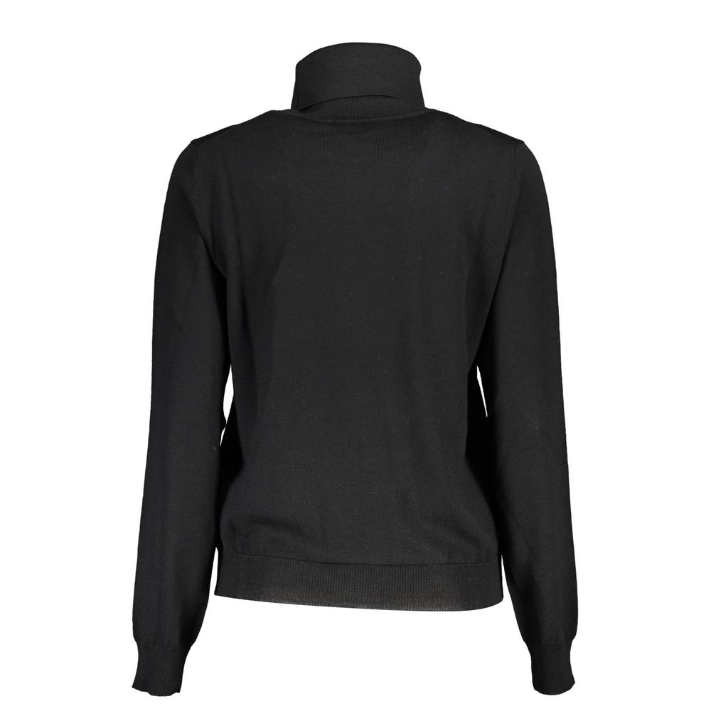 K-WAY Schwarzer Wollpullover