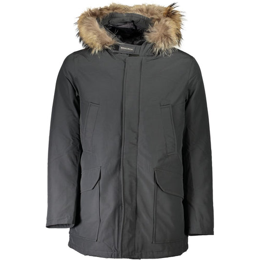 Woolrich Graue Baumwolljacke für Herren