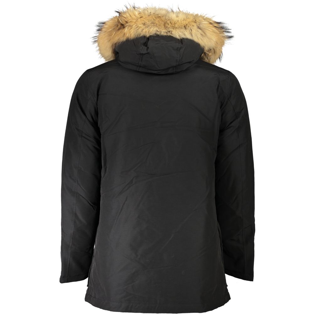 Woolrich Schwarze Baumwolljacke für Herren