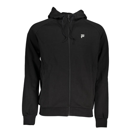 Fila Schwarzer Baumwollpullover für Herren
