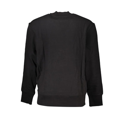 Calvin Klein Herrenpullover aus schwarzer Baumwolle