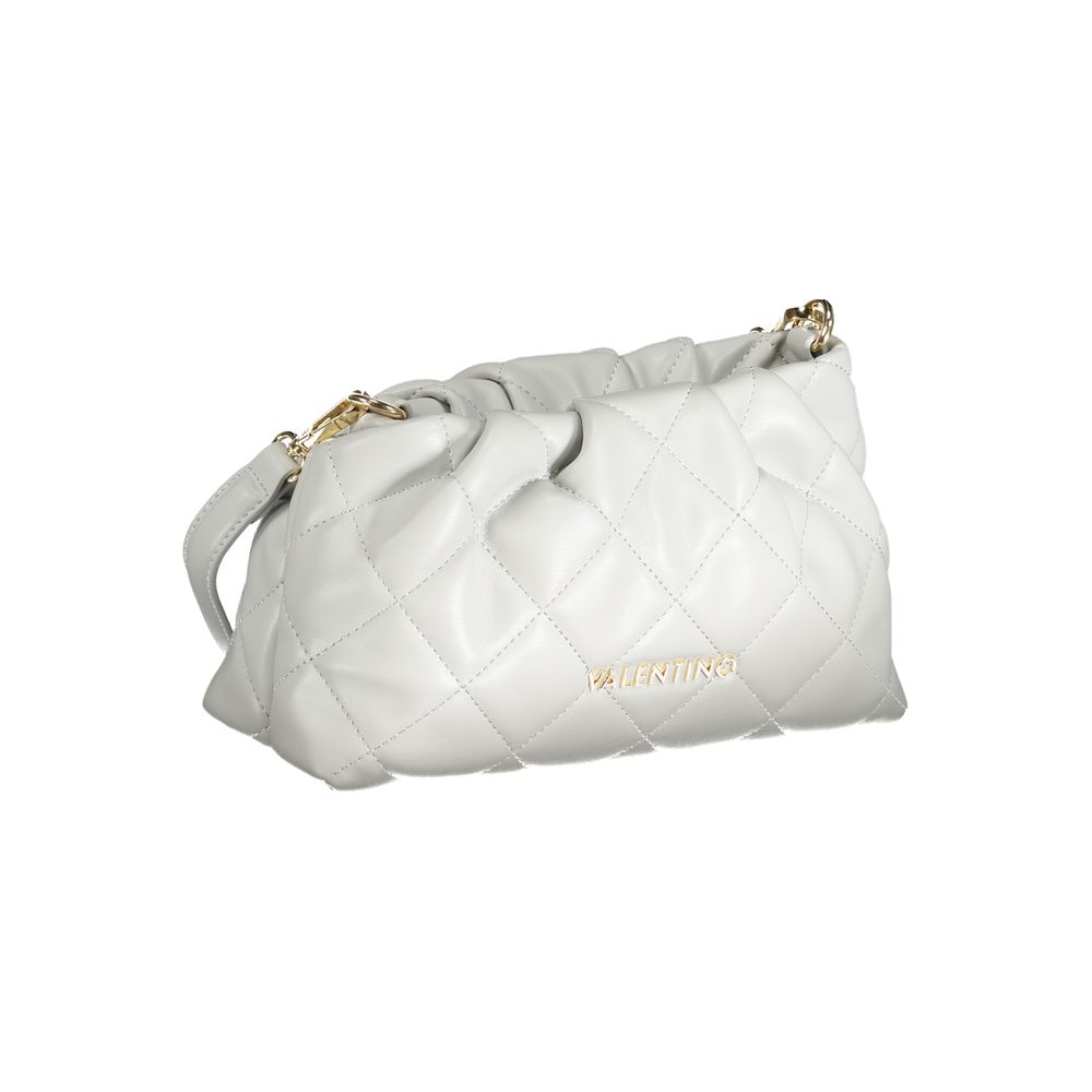 Mario Valentino Graue Polyethylen-Handtasche