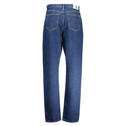 Calvin Klein Blaue Baumwolljeans für Damen