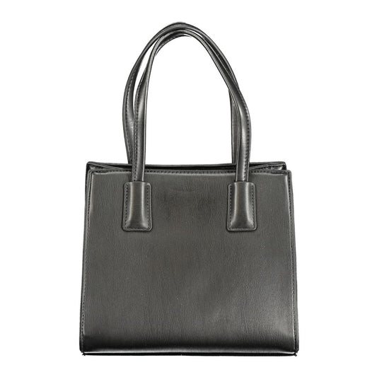 Mario Valentino Schwarze Polyethylen-Handtasche