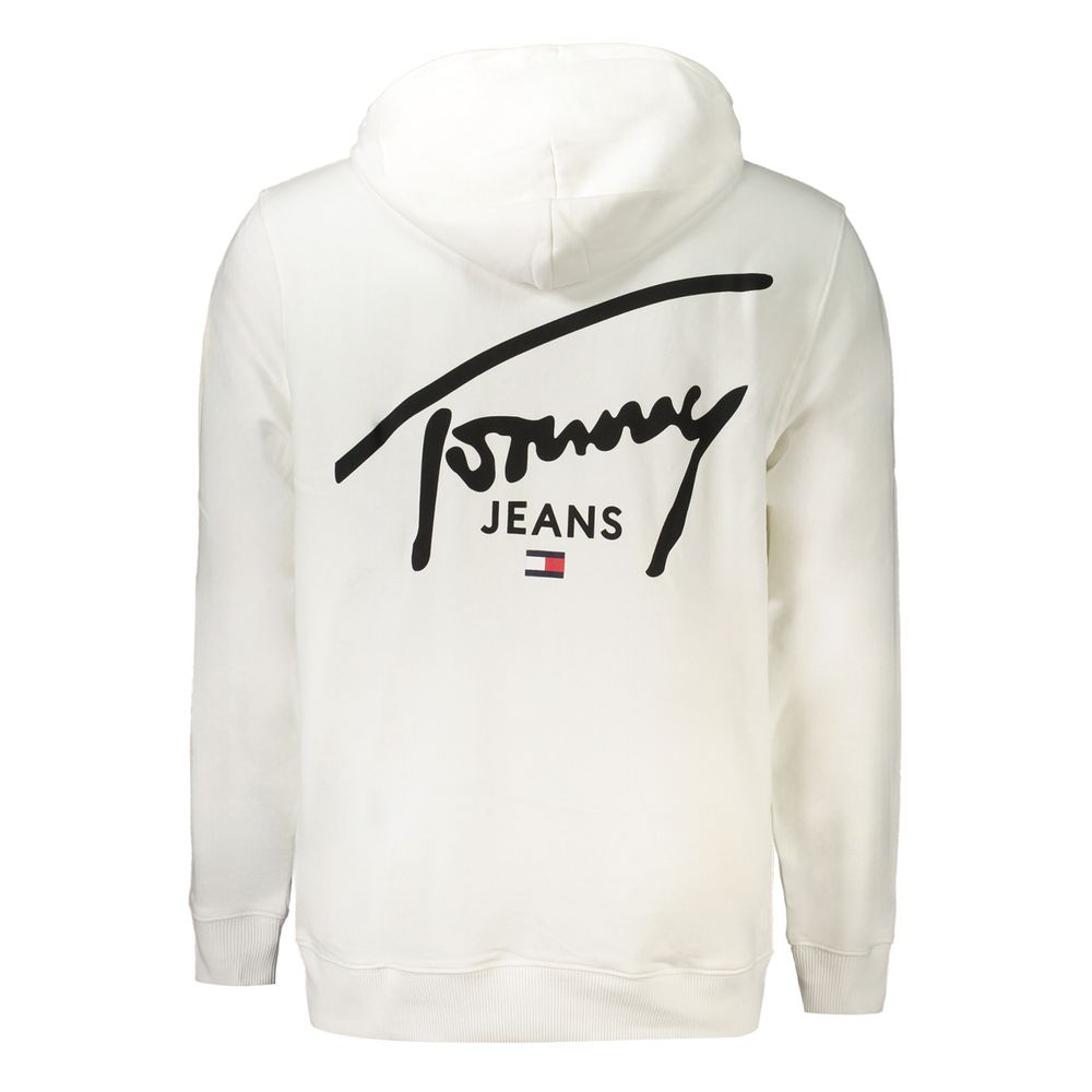 Tommy Hilfiger – Weißer Baumwollpullover für Herren
