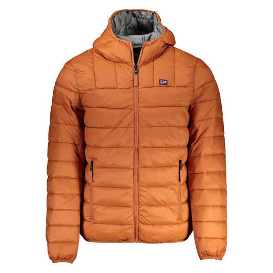 Norway 1963 Orange Polyamide Men Jacket