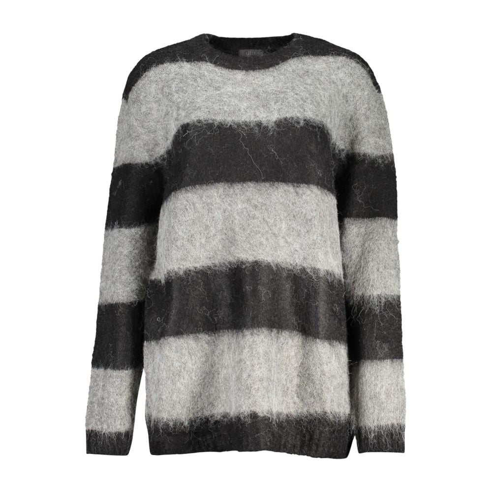 Guess Jeans – Schwarzer Polyesterpullover