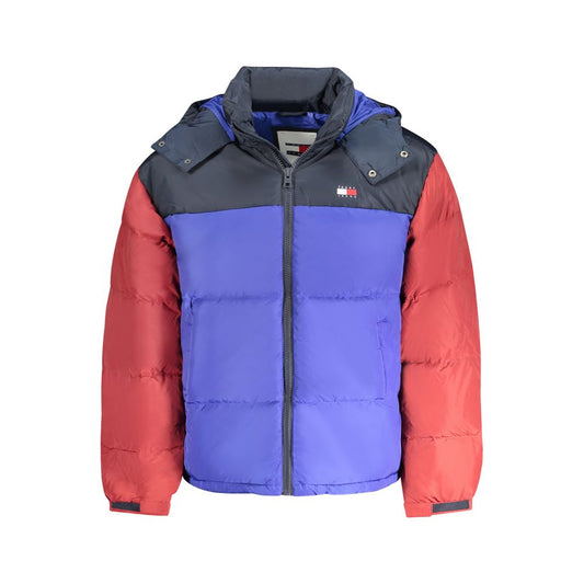 Tommy Hilfiger – Blaue Polyesterjacke für Herren