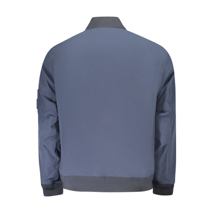 Hugo Boss Blaue Polyamid-Herrenjacke