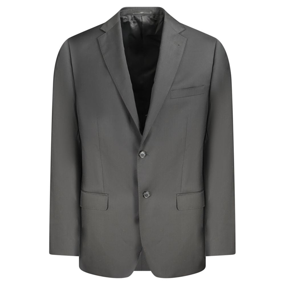 Valentino Schwarze Wolljacke für Herren