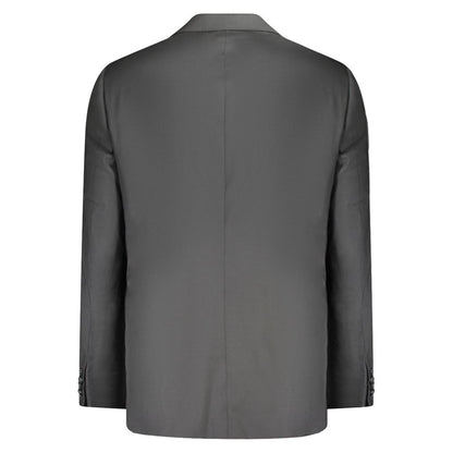 Valentino Schwarze Wolljacke für Herren
